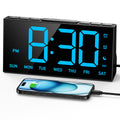 GOLOZA Digital Alarm Clocks for Bedrooms, Digital Clock with 4 Level Brightness +Off, Dual Customizable Alarms, USB Port, Power-Off Memory, Snooze, DST, 12/24H, Desk Clock for Kids Adults Elderly 🍁 All In One Marketplace Canada