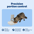 PetSafe Analog 2 Meal Programmable Pet Feeder, Automatic Dog and Cat Feeder - Dry or Semi-Moist Pet Food Dispenser, Slow Feed Portion Control (3 Cup/16 Ounce Total Capacity), Tamper-Resistant Design 🍁 All In One Marketplace Canada