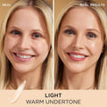 IT Cosmetics CC+ Nude Glow Lightweight Foundation + Glow Serum with SPF 40 - With Niacinamide, Hyaluronic Acid & Green Tea Extract - Light - 1.08 fl oz 🍁 All In One Marketplace Canada