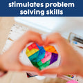 SmartGames - IQ Love - Travel Puzzle Game with 120 Challenges On 2 Sides - Educational Toys and Brain Game for Kids Ages 7 and Adults 🍁 All In One Marketplace Canada