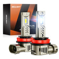 SEALIGHT 2026 Brightest H11/H8/H9/H16 LED Headlight Bulbs, 80000LM 1200% Brighter, 6500K Cool White, 1:1 Halogen Size Wireless, 3 Min Plug and Play Halogen Replacement Conversion Kit, Pack of 2 🍁 All In One Marketplace Canada