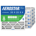 Aerostar 20 x 20 x 4 MERV 8 Pleated Air Filter, Pleated (Pack of 6) 🍁 All In One Marketplace Canada