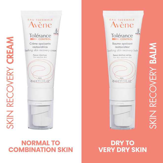 Eau Thermale Avene Tolerance Control Soothing Skin Recovery Cream, For all Hypersensitive, Reactive, Intolerant and Allergic skin, Normal to Combination skin, Tube with Sterile Cosmetic pump, Day Cream, 40 ml 🍁 All In One Marketplace Canada