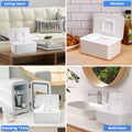 Lijroavy Baby Wipes Dispenser, Baby Wipe Holder for Fresh Wipes, Non-Slip Wipes Container, Refillable Baby Wipes Case with Sealing Design Lid (white) 🍁 All In One Marketplace Canada