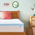 Linenspa 3 Inch Memory Foam Mattress Topper, Gel Infused RV Queen Mattress Topper, CertiPUR-US Certified 🍁 All In One Marketplace Canada