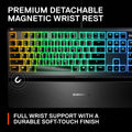 SteelSeries Apex 3 RGB Gaming Keyboard – 10-Zone RGB Illumination – IP32 Water Resistant – Premium Magnetic Wrist Rest (Whisper Quiet Gaming Switch) 🍁 All In One Marketplace Canada