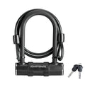 Kryptonite Bike U-Lock with Braided Steel Cable, High Security Anti-Theft Bicycle U Lock, 12mm Shackle and 8mm x4ft Length Security Cable with Keys for Scooter Road Mountain Bikes,Black 🍁 All In One Marketplace Canada