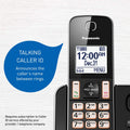 Panasonic DECT 6.0 Expandable Cordless Phone with Answering Machine and Call Block - 3 Cordless Handsets - KX-TGD393CB (Black) 🍁 All In One Marketplace Canada