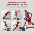Sunny Health & Fitness Multi-Function Roman Chair Bench with Dip Station 🍁 All In One Marketplace Canada