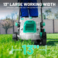 Litheli Cordless Lawn Mower 13 Inch, 5 Heights, 20V Battery Lawnmower for Garden, Yard and Farm, with Brushless Motor, 4.0Ah Battery & Charger Included 🍁 All In One Marketplace Canada