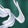Utopia Home Plastic Hangers, 50 Pack, Clothes Hangers with Shoulder Grooves, Durable Space Saving Coat Hanger for Shirts, Pants, Skirts, Jackets, Blouses, Dresses and Everyday Wardrobe Use (White) 🍁 All In One Marketplace Canada