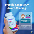 VITALITY Power Iron Supplement 45 mg – Gentle Iron, Vitamin C, B12 & Folate 🍁 All In One Marketplace Canada