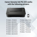 Canon PG-243 Black Ink Cartridge Compatible to Printer iP2820 MX492, MG2420, MG2520, MG2920, MG2922, MG2924 MG3020, MG2525, TS3120, TS302, TS202 and TR4520 🍁 All In One Marketplace Canada
