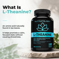 Nutratology® L-Theanine 250MG Capsules | Canadian-Made | For Stress Management | Promotes Relaxation & Calmness Without Drowsiness - L-Theanine Supplement for Stress Relief | 240 Capsules 🍁 All In One Marketplace Canada