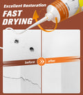Drywall Repair Kit, Spackle, Wall Hole Filler, 2 Pack Spackling with Putty Knife, Patch, Sandpaper, Small Wall Hole Repair Project for Walls, Plasterboard, Ceilings, Apartments Indoor Outdoor 🍁 All In One Marketplace Canada
