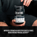 Jacked Factory Creatine Monohydrate Powder - Canadian-Owned Informed Choice Certified Supplement for Increased Muscle Mass*, Improved Strength, Power, & Performance** - 85 Servings, Arctic White 🍁 All In One Marketplace Canada