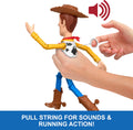Mattel Disney and Pixar Toy Story 5 Running Woody 12 Inch Action Figure with 50 Plus Movie Phrases and Sounds, Movie-Accurate 🍁 All In One Marketplace Canada