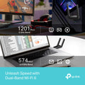 TP-Link AX1800 WiFi 6 USB Adapter (Archer TX30U Plus) – Dual High-Gain Antennas, Up to 1800 Mbps, USB 3.0, OFDMA, MU-MIMO, WPA3 Security, Plug & Play for Windows 10/11 🍁 All In One Marketplace Canada