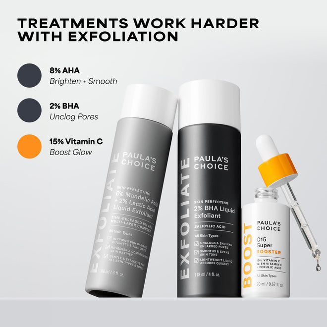 Paula's Choice C15 Super Booster, 15% Vitamin C with Vitamin E & Ferulic Acid, Brightening Serum for Discolouration, Dark Spots & Wrinkles, Fragrance-Free, 20 mL 🍁 All In One Marketplace Canada