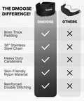 DMoose Dip Belt for Weightlifting, Weight Belt with Chain for Pullup, Gym Lifting Belt for Powerlifting, Squat, Bodybuilding, Heavy Duty Steel, Workout Belt with Comfortable Neoprene Support 🍁 All In One Marketplace Canada