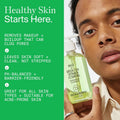 YTTP Superfood Travel Size Face Cleanser - Daily Face Wash, Pore Minimizer + Makeup Remover - Lightweight & Hydrating Gel to Foaming Face Wash for Glowing Skin - Vegan Skin Care for Men & Women (2oz) 🍁 All In One Marketplace Canada