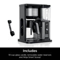 Ninja® Hot & Iced Coffee Maker with Rapid Cold Brew, Single Serve to 10-Cup Drip Brewer, Glass Carafe, No Pods Required, Classic/Rich/Over Ice Brew, Keep Warm & 24-Hour Delay Brew, CM360C 🍁 All In One Marketplace Canada
