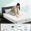 ViscoLogic Made in Canada 10 Inch Queen Mattress, Cool Gel Infused Foam, Medium Firm Support & Pressure Relief for Adults, Mattress in a Box, CertiPUR-US®, Queen Size 🍁 All In One Marketplace Canada