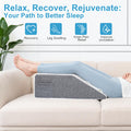 Ceecysaa Leg Elevation Pillow for Bed,20cm Height High-Density Foam Pillow 🍁 All In One Marketplace Canada
