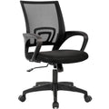 BestOffice Home Office Chair Ergonomic Desk Chair Mesh Computer Chair with Lumbar Support Armrest Executive Rolling Swivel Adjustable Mid Back Task Chair for Women Adults, Black (Black) 🍁 All In One Marketplace Canada