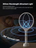YISSVIC Bug Zapper Racket 4000 Volt Electric Fly Swatter Fly Zapper Indoor Outdoor Dual Modes with Attractant Light Rechargeable 🍁 All In One Marketplace Canada