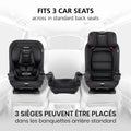Safety 1st EverSlim 4-in-1 Convertible All-in-One Car Seat, infant to toddler, rear and forward facing, booster mode, backless booster, Fits 3 across, Washable seat, Birth to 10 years, Hexagon Horizon 🍁 All In One Marketplace Canada