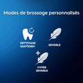 Oral-B Pro 500 + Electric Toothbrush with (1) Precision Clean Brush Head and (1) Sensitive Clean Brush Head, Rechargeable, Lilac 🍁 All In One Marketplace Canada