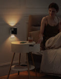 L LOHAS LED Night Light Plug in, [2 Pack] Modern Night Light, Dusk to Dawn Sensor, 0-100LM Adjustable Brightness, Soft White 3000K, Dimmable Night Lights with Light Sensor for Hallway Bedroom Stairway 🍁 All In One Marketplace Canada