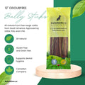 ODOURFREE 12" Standard Bully Sticks for Dogs (10 Pack) Dental Chew - Rawhide Free - Supports Dental Hygiene - Single Beef Ingredient - Consistent Size - Canadian Company 🍁 All In One Marketplace Canada