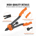 VEVOR 16" Rivet Nut Tool, Labor-Saving Rivnut Tool Kit with 13PCS Metric & SAE Mandrels, 186PCS Rivet Nuts,M3, M4, M5, M6, M8, M10, M12, 1/4-20, 5/16-18, 3/8-16,1/2-13, 8-32, 10-24 with Carrying Case 🍁 All In One Marketplace Canada