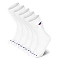 Champion Mens Men’s Crew Socks – 5 Pack Cushioned Crew Socks Moisture-wicking Breathable Reinforced Heel & Toe (Size: 6-12.5), White, 6-12 🍁 All In One Marketplace Canada