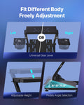 VEVOR Racing Wheel Stand, Adjustable & Foldable Simulator Stand for Logitech G29 G27 G920 G923, Thrustmaster T300RS T300GT T248 TS-PC TSXW Gaming Cockpit,Pedals Simulator NOT Included 🍁 All In One Marketplace Canada