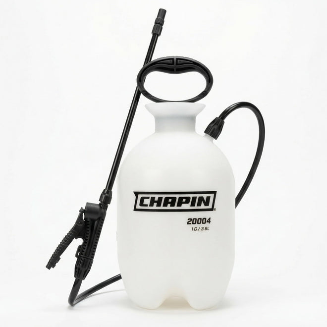 Chapin 20004 Sprayer Tank, Lawn and Garden, Hand Pump Pressured, Anti-Clog Filter, Adjustable Spray Nozzle, Spray Plants, Watering, Weeds, Fertilizer and Pests, White, 1 Gallon (4.5 Liters) 🍁 All In One Marketplace Canada