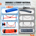 VEVOR Dog Agility Training Equipment, 7 PCS Set Upgrade w/Adjustable High Hurdles,6 Weave Poles,2 Tunnels,Jump Ring,Pause Box, Whistle,Foldable Bowl,Puppy Obstacle Course Kit w/ 3 Bags 🍁 All In One Marketplace Canada