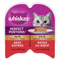 WHISKAS Perfect PORTIONS Kitten Wet Cat Food, Beef Flavour, 75g (12 Pack) 🍁 All In One Marketplace Canada