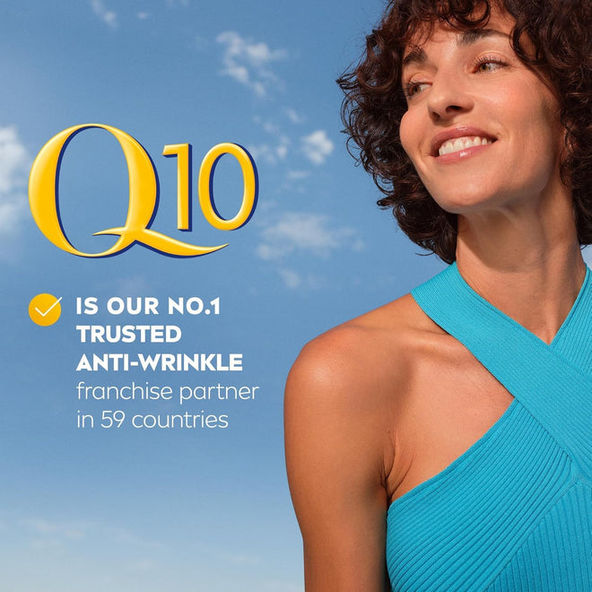 NIVEA Q10 Power Anti-Wrinkle Moisture Replenishment Day Face Cream, Anti Wrinkle Firming Cream, Q10 and Argan Oil, Face Moisturizer for Dry to Very Dry Skin, Visibly Reduces the Look of Wrinkles, 50mL 🍁 All In One Marketplace Canada