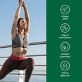 Organika Canadian-Made Certified Organic Spirulina Powder- Superfood, 3rd Party Tested, Pristine Sourcing, Vegan- 300g 🍁 All In One Marketplace Canada
