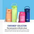 THERMOS FUNTAINER Food Jar with Spoon, 16oz, Matte Charcoal 🍁 All In One Marketplace Canada