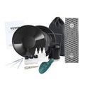 VEVOR Gold Panning Kit with Mini Sluice Box, 12" Aluminum Gold Mining Equipment, 16 PCS Golds Prospecting Kit with Golden Pan, Classifier Screen, Separating Magnet, Drawstring Backpack and Accessories 🍁 All In One Marketplace Canada