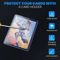 ZENOWICK 200 Packs Card Sleeves Hard, Top Loaders for Cards 3" x 4" Card Protectors Plastic, Card Top Loaders Fit for Hockey, Baseball, Football Cards (100 Hard + 100 Soft Sleeves) 🍁 All In One Marketplace Canada