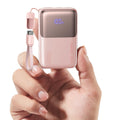 INIU Power Bank, Ultra Mini 10000mAh 45W Fast Charging Portable Charger, USB C Battery Pack with Cable, Flight-Safe Travel Powerbank for iPhone 17 16 15 14 13 12 Pro Max Air, Samsung S26 S25 S24, Pink 🍁 All In One Marketplace Canada