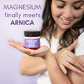 Nighttime Magnesium Lotion with Arnica – Highly Concentrated Magnesium for Muscles & Joints – Apply to Legs or Feet Before Bed – Skin-Friendly 🍁 All In One Marketplace Canada