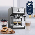 De'Longhi 15-Bar Pump Espresso Machine with Milk Frother & Temperature Control - Compact Home Barista Coffee Maker for Espresso, Latte, Cappuccino & Iced Coffee, Easy to Clean Design 🍁 All In One Marketplace Canada