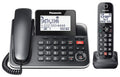 Panasonic DECT 6.0 2-in-1 Corded/Cordless Phone with Answering Machine, Advanced Call Block (1,000 Numbers), and Talking Caller ID - 1 Cordless Handset - KX-TGF870CB, Black 🍁 All In One Marketplace Canada