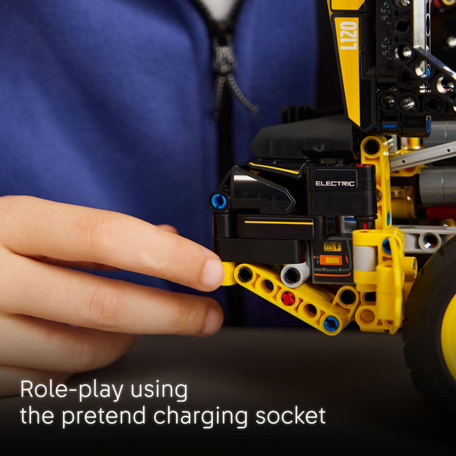 LEGO Technic Volvo L120 Electric Wheel Loader Construction Toy - Pretend Play Building Set - Great Birthday Gift for Boys, Girls, and Kids 9+ Who Love Vehicle Playsets - 42209 🍁 All In One Marketplace Canada